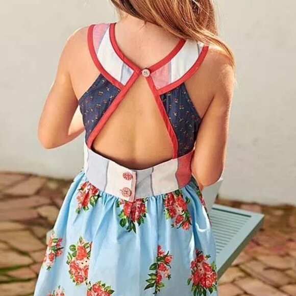 Matilda Jane Holiday Parade Dress Brilliant Daydream Cherry Floral Summer 2T - Picture 2 of 14